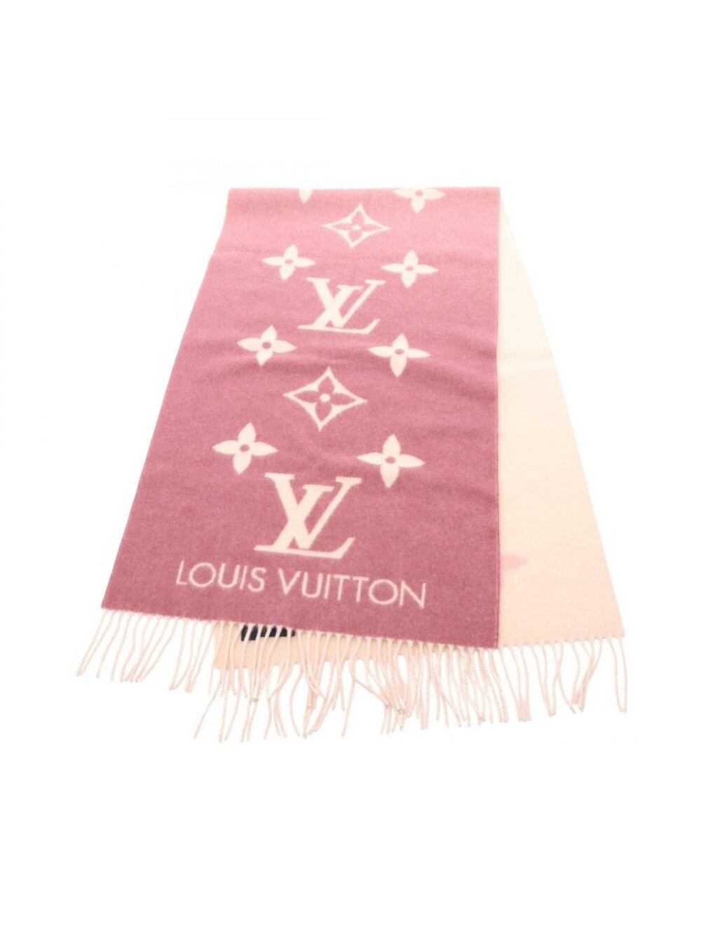 Louis Vuitton Scarf Reykjavik Gradient Monogram Purple Mufflers